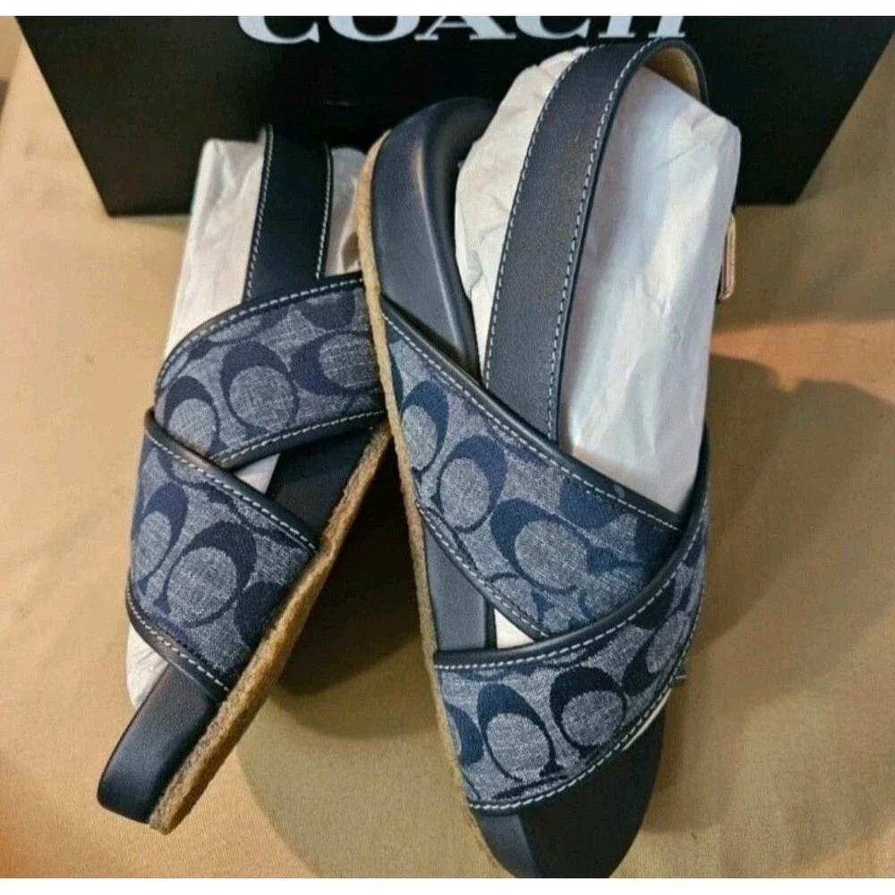 Coach Signature Sandals - Picture 2 of 6